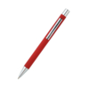 Ручка металлическая Rebecca софт-тач, красный (Изображение 2)