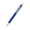Ручка металлическая Rebecca софт-тач, синий (Изображение 2)