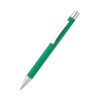 Ручка металлическая Rebecca софт-тач, зеленый (Изображение 1)