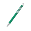 Ручка металлическая Rebecca софт-тач, зеленый (Изображение 2)
