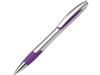 Шариковая ручка с противоскользящим покрытием MILEY SILVER (пурпурный)  (Изображение 1)