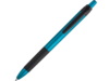 Шариковая ручка с металлической отделкой CURL (голубой)  (Изображение 1)