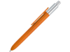 Ручка пластиковая шариковая KIWU CHROME (оранжевый)  (Изображение 1)
