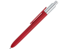 Ручка пластиковая шариковая KIWU CHROME (красный) 
