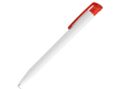 Ручка пластиковая шариковая KISO (красный) 