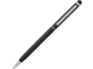 Алюминиевая шариковая ручка ZOE (черный) 