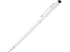 Алюминиевая шариковая ручка ZOE (белый)  (Изображение 1)