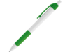 Шариковая ручка с противоскользящим покрытием AERO (зеленый)  (Изображение 1)