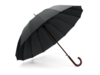 HEDI. Зонт из 16 прутьев, Черный (Изображение 1)