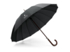 HEDI. Зонт из 16 прутьев, Черный (Изображение 3)