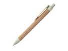 Ручка из пробки шариковая GOYA (светло-зеленый/натуральный) 