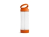 Стеклянная спортивная бутылка  QUINTANA, 390 мл (оранжевый)  (Изображение 1)