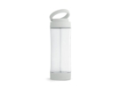 Стеклянная спортивная бутылка  QUINTANA, 390 мл (светло-серый) 