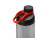 Спортивная бутылка для воды с держателем Biggy, 1000 мл (красный)  (Изображение 7)
