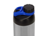 Спортивная бутылка для воды с держателем Biggy, 1000 мл (синий)  (Изображение 4)