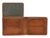 Портмоне BUGATTI Domus, с RFID защитой, коньячный цвет, натуральная воловья кожа, 12х1,5х9,2 с (Изображение 3)