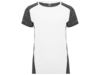 Спортивная футболка Zolder женская (черный/белый) 2XL (Изображение 1)