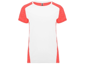 Спортивная футболка Zolder женская (розовый/белый) 2XL