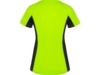 Спортивная футболка Shanghai женская (черный/зеленый) 2XL (Изображение 2)