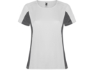 Спортивная футболка Shanghai женская (белый/графит) 2XL