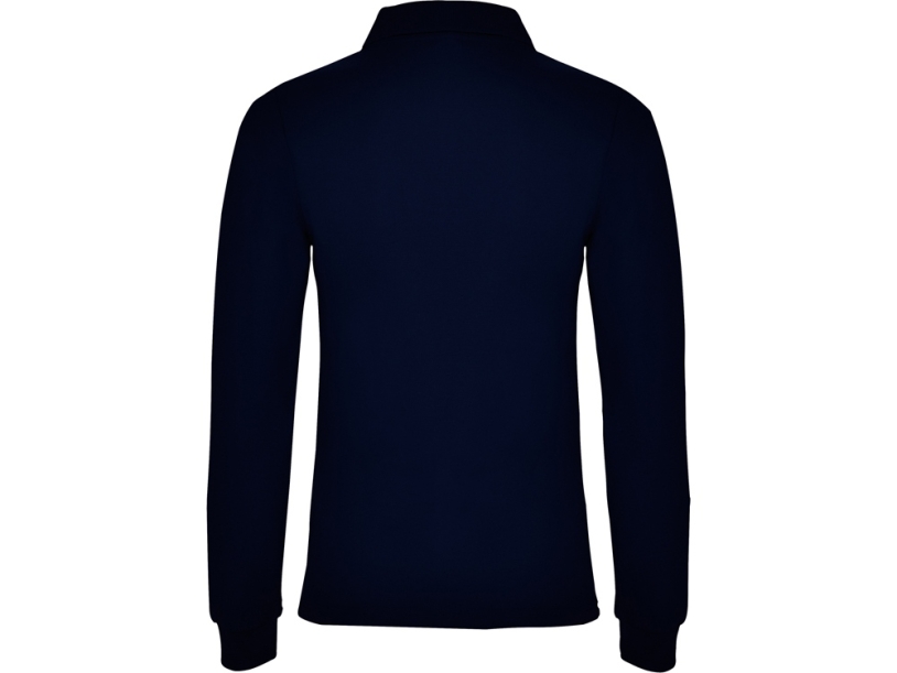 Рубашка поло Estrella женская с длинным рукавом (navy) XL (Изображение 2)