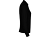 Рубашка поло Estrella женская с длинным рукавом (черный) 3XL (Изображение 4)