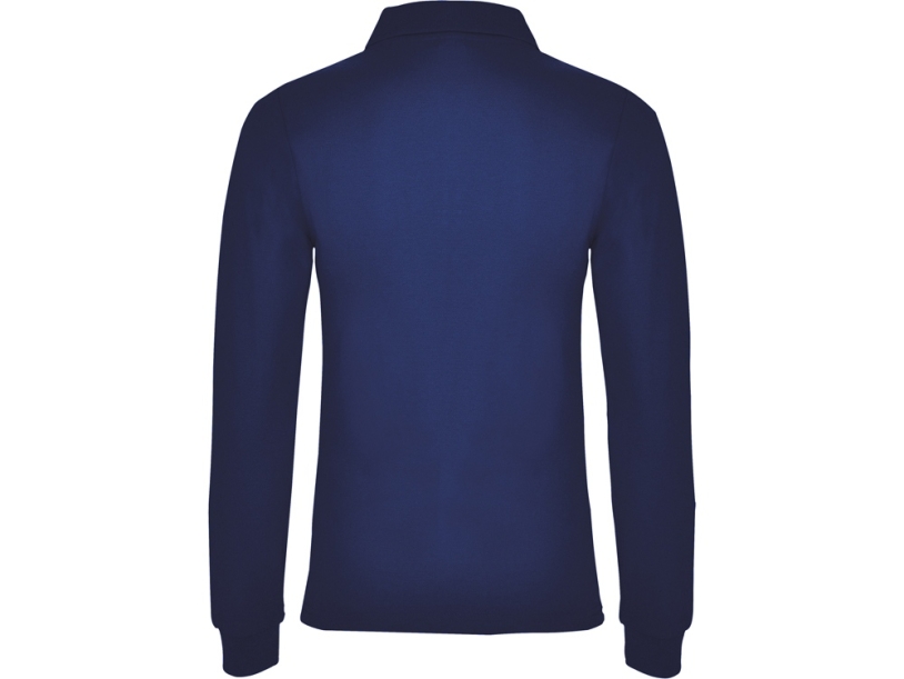 Рубашка поло Estrella женская с длинным рукавом (синий) 3XL (Изображение 1)