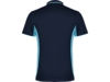Рубашка поло Montmelo мужская (navy/небесно-голубой) 3XL (Изображение 2)