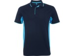 Рубашка поло Montmelo мужская (navy/небесно-голубой) XL
