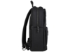 Рюкзак мужской BUGATTI Nero 16'', чёрный, нейлон 1680D/кожа, 29,5х14х44 см (Изображение 4)