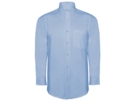 Рубашка с длинным рукавом Oxford, мужская (небесно-голубой) XL