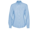 Рубашка с длинным рукавом Oxford, женская (небесно-голубой) 3XL