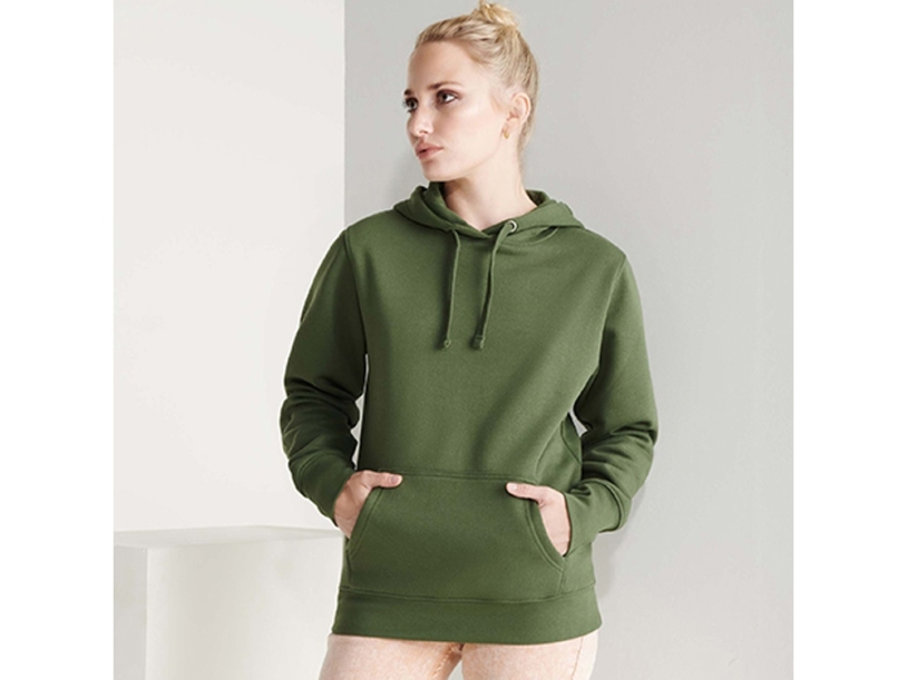 Толстовка с капюшоном Urban женская (хаки) 2XL (Изображение 5)