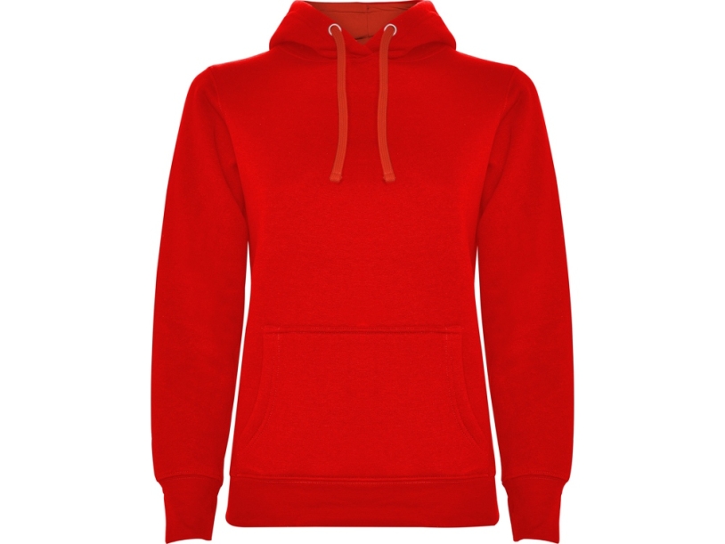Толстовка с капюшоном Urban женская (красный) XL (Изображение 1)