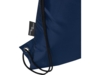 Изолированная сумка со шнурком Adventure из переработанных материалов (темно-синий)  (Изображение 6)