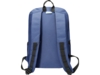 Рюкзак для 15-дюймового ноутбука Repreve® Ocean Commuter объемом 16 л из переработанного пластика RPET, соответствующего стан, темно-синий (Изображение 3)