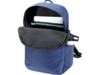 Рюкзак для 15-дюймового ноутбука Repreve® Ocean Commuter объемом 16 л из переработанного пластика RPET, соответствующего стан, темно-синий (Изображение 4)