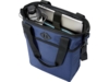 Эко-сумка для 15-дюймового ноутбука Repreve® Ocean объемом 12 л из переработанного ПЭТ, соответствующего стандарту GRS, темно-синий (Изображение 5)
