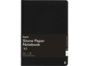 Блокнот из каменной бумаги Karst® формата A5 в твердом переплете, квадратный, черный (Изображение 2)