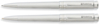 Набор FranklinCovey Freemont: шариковая ручка и карандаш 0.9мм. Цвет - хромовый матовый. (Изображение 1)