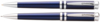 Набор FranklinCovey Freemont: шариковая ручка и карандаш 0.9мм Цвет - синий. (Изображение 1)