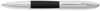 Ручка-роллер FranklinCovey Lexington. Цвет - черный + хром. (Изображение 1)