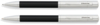 Набор FranklinCovey Greenwich: шариковая ручка и карандаш 0.9мм. Цвет - черный + хромовый. (Изображение 1)