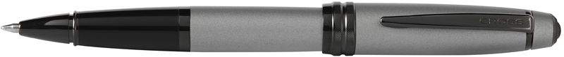 Ручка-роллер Cross Bailey Matte Grey Lacquer. Цвет - серый. (Изображение 1)