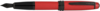 Перьевая ручка Cross Bailey Matte Red Lacquer, перо F. Цвет - красный. (Изображение 1)