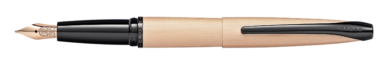Перьевая ручка Cross ATX Brushed Rose Gold PVD (Изображение 1)