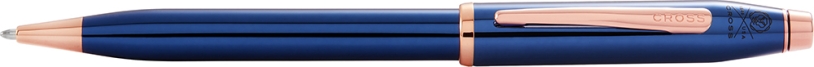 Шариковая ручка Cross Century II Translucent Cobalt Blue Lacquer (Изображение 1)