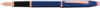 Перьевая ручка Cross Century II Translucent Cobalt Blue Lacquer, перо М (Изображение 1)