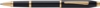 Ручка-роллер Cross Century II Black lacquer, черный лак с позолотой 23К (Изображение 1)