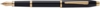 Перьевая ручка Cross Century II Black lacquer, черный лак с позолотой 23К, перо M (Изображение 1)